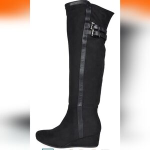 Dream Pairs Bailee Black Over the Knee Boots